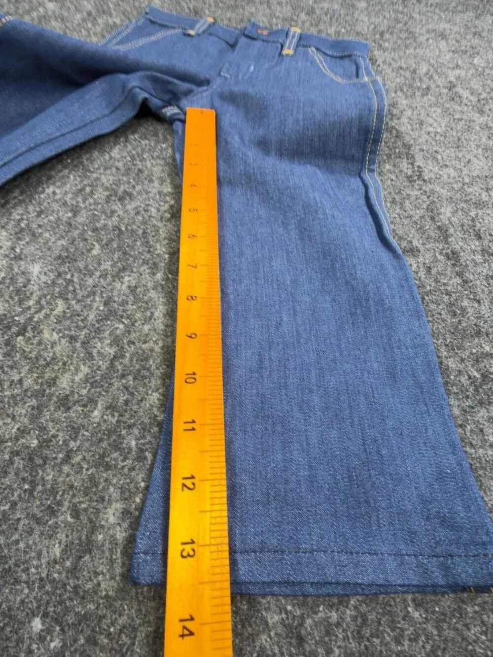 Vintage Maverick Big Rick Kids 3 Reg Jeans Blue Hot Air Balloon USA NWT
